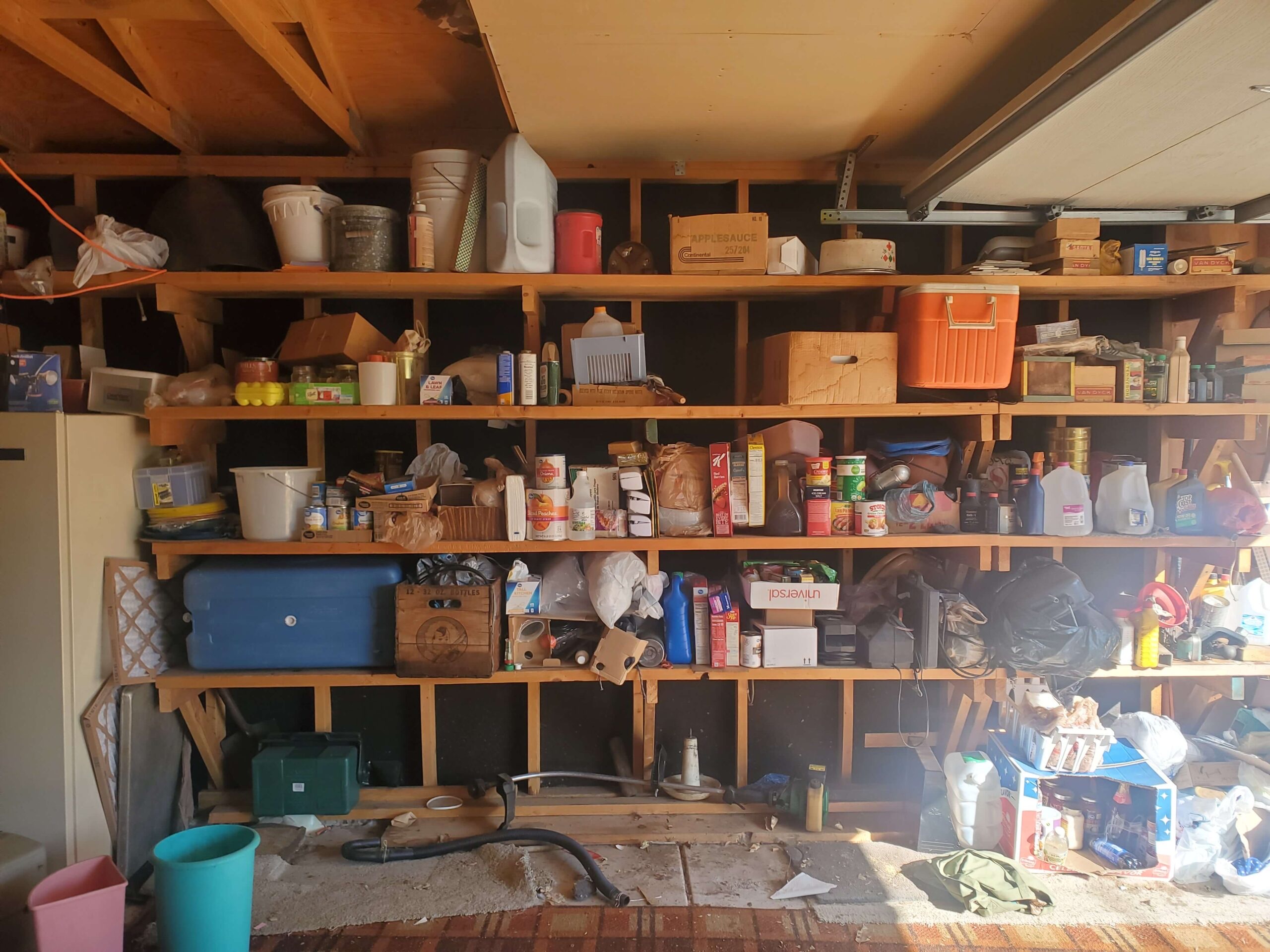 Garage before organizing — Colorado Springs