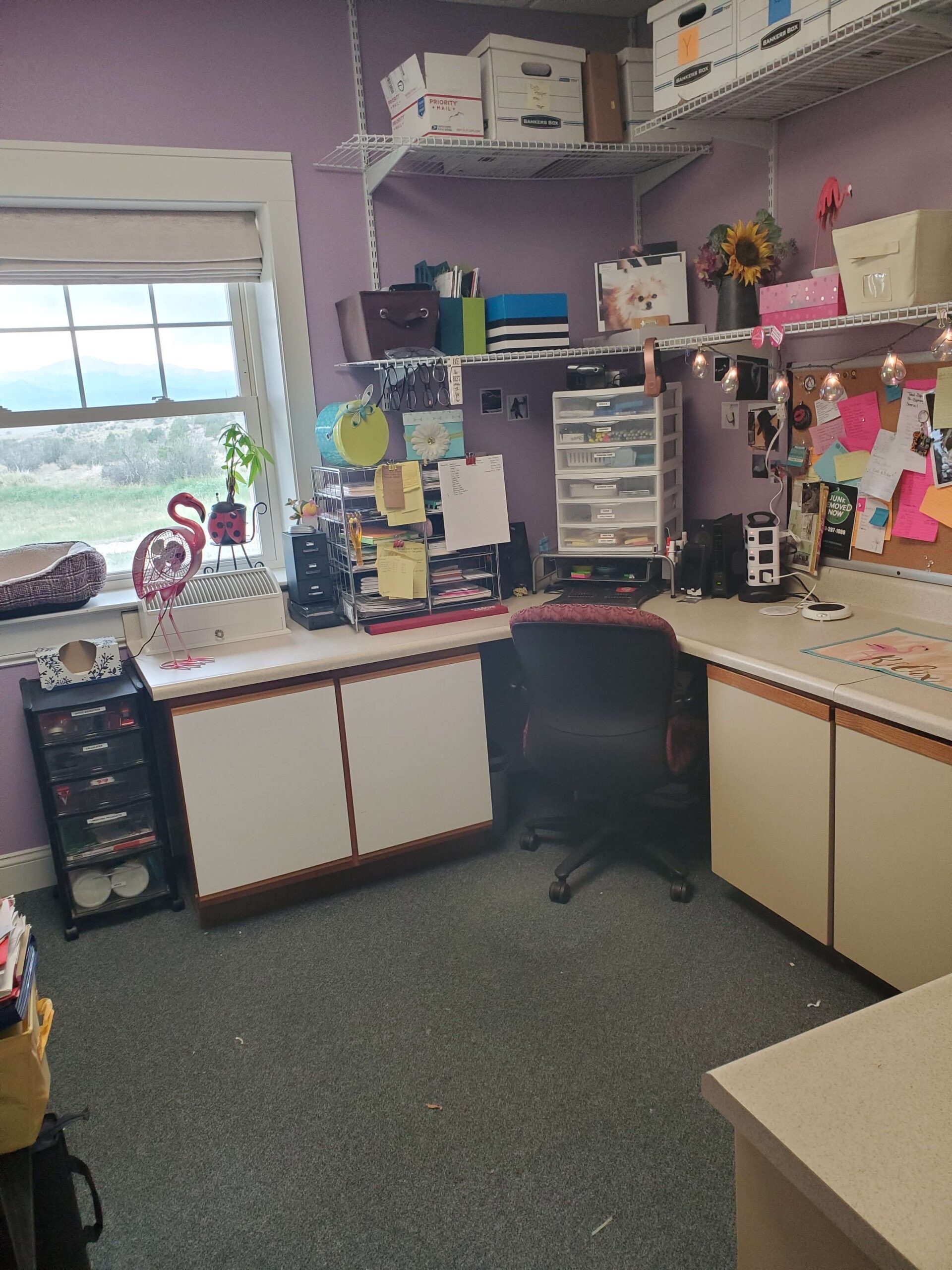 Home Office after organizing by Clarity for Your Chaos