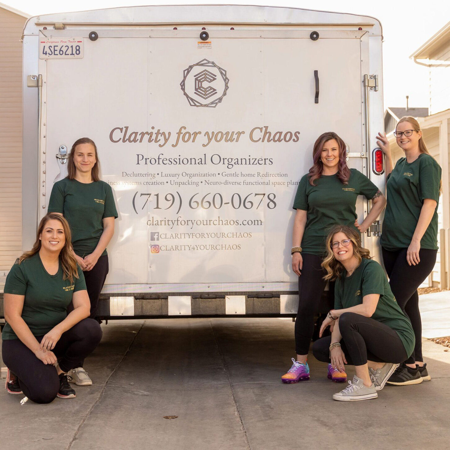 Lauren Klayton and the Clarity for Your Chaos team